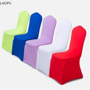 🎉【Low price】🎉LAOPU 1Pcs Wedding Chair Covers polyester Stretch Slipcover for Restaurant Banquet Hotel Dining Party Universal Chair Cover