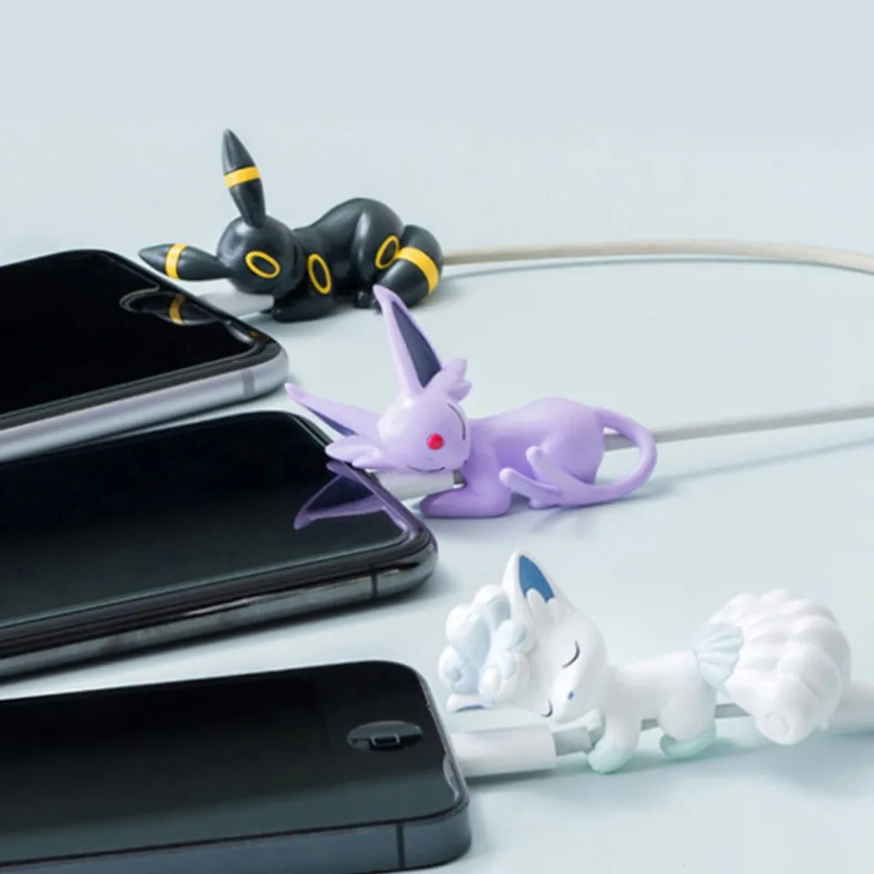 1pc Creative Cable Protector Cute Cartoon Animal Bite Earphone USB
