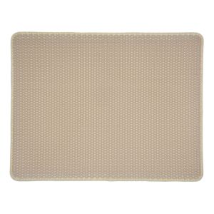 Mountain Village Rice Girl Velcro Removable Double Layer Thick Waterproof Washable EVA Pet Cat Litter Trapping Mat Pasir Carpet Alas Kucing Pad