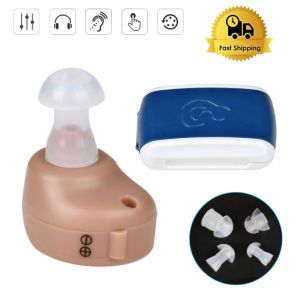 NEW Best Sound In-ear Amplifier Super MINI Hearing Aid Aids device Adjustable Tone personal ear care tools High quality Gift