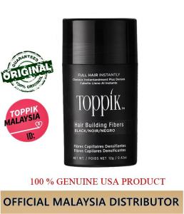 Toppik Hair Building Fiber 12G Black [New Stock 2025]