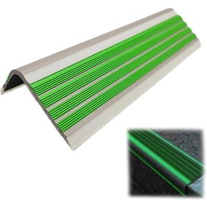 NEXTYOO PVC Dải chống trượt cho cầu thang Phản quang 100cm Bậc thang Chất lượng cao Tự dính Bảo vệ cạnh cầu thang Trong nhà ngoài trời
