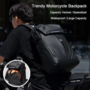 Motorcycle Style Mens Backpack Large Capacity Lightweight Commuter Laptop Backpack for Sports for Sports & Basketball Travel Daypack