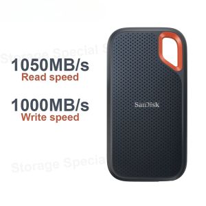 SanDisk SSD E61 Portable External Solid State Drive USB-C USB 3.2 Gen 2 High Speed 1050MB/s Hard Disk 1TB 2TB 4TB