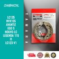 Y15ZR / NMAX / NVX155 FRONT / REAR DISC BRAKE PAD Y15 V1 V2/NVX 155/NVX155 BRAKE PAD/THAI YAMAHA / brake pad. 