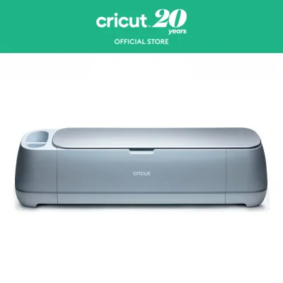 Cricut Maker 3 Smart Designer/Cutter/Personalizer Works with 300+ Materials and 13 Tools 2x Faster 10x Power 1 Year Warranty Cuts Leather Paper Fabric Balsa Wood