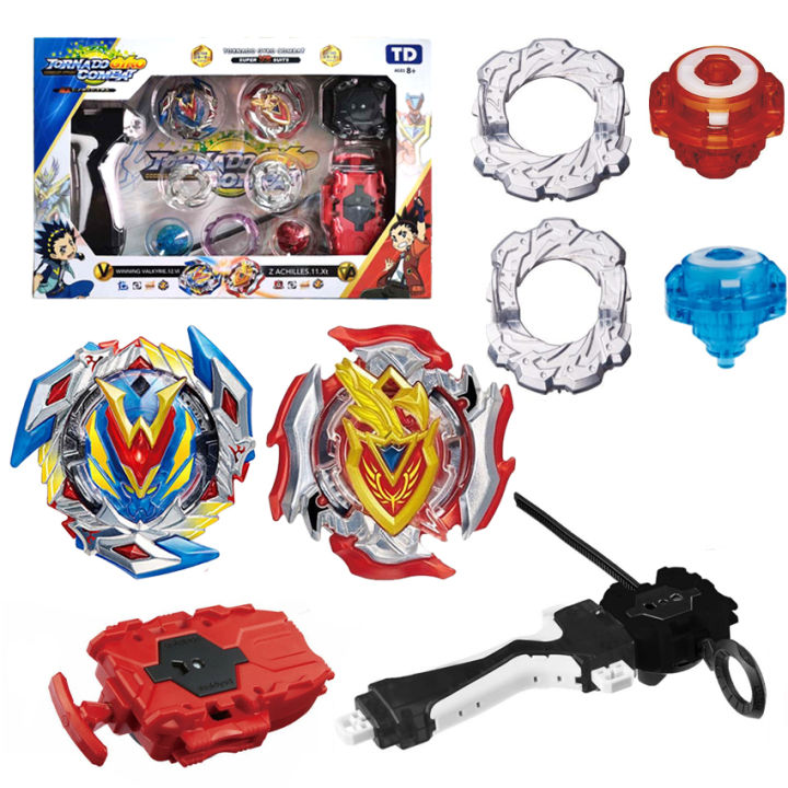 Cho Z Achilles And Cho Z Valkyrie Beyblade Cho-Z Battle Set