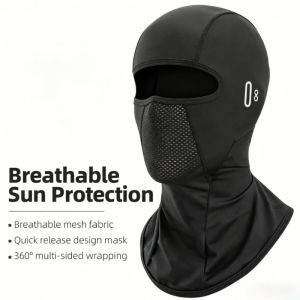 【MY Delivery】Motorcycle Mask Summer Sun Protection Ice Silk Hood Scarf Full Face Breathable