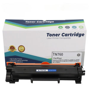 Compatible TN760 Toner Cartridge & DR730 Drum Unit Standard 1500 Pages  Replacement for Brother HL‑L2350DW HL‑L2390DW DCP‑L2550DW MFC‑L2710DW Printers