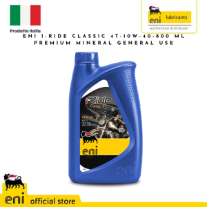 ENI I-RIDE CLASSIC 4T-10W-40-800 ML PREMIUM MINERAL GENERAL USE
