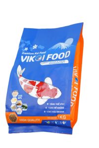 Cám KING FEED GROW & COLOR (Bao 1Kg) đạm cao 45% TĂNG MÀU với công thức dòng mới CAO CẤP KINGFEED CÁ KOI