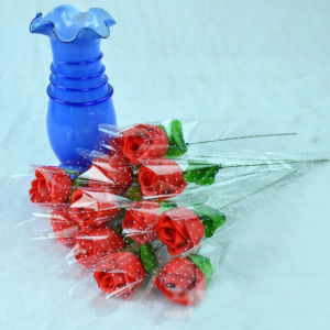 10 Bông Hoa Hồng Lãng Mạn Hoa Giả Lụa Trắng Đỏ Tự Làm Để Trang Trí Tiệc Cưới Tại Nhà Ngày Lễ Tình Nhân