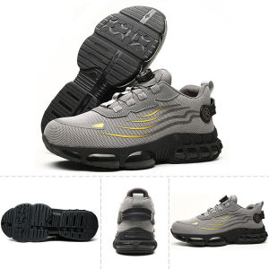 JOOST Safety Shoes Fashionable Low cut Men Construction Work Boots Steel Toe Anti Smash Lace-Free