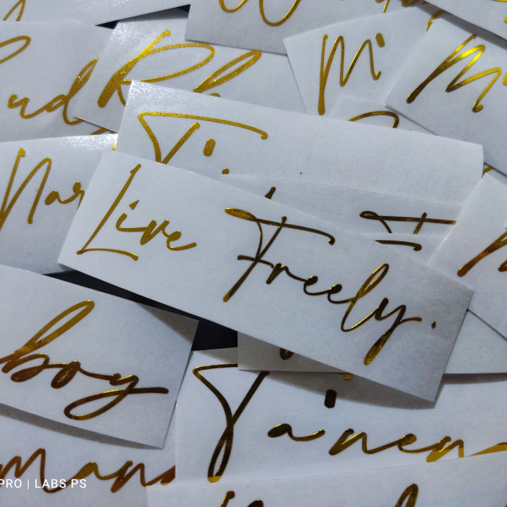 72 Woven Sew In School Name Tapes Name Tags Labels - High Quality School Labels