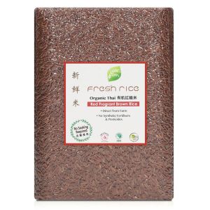 fresh rice® Brand Thai  Organic Jasmine Red Rice 2kg