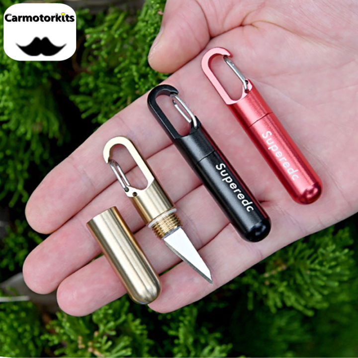 Tool Brass Multi-function EDC Portable Mini Tool Key Ring Pendant Tool ...