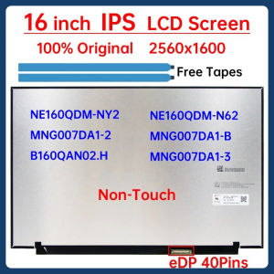 16" LCD Screen NE160QDM-N62 NE160QDM-NY2 For Lenovo ideapad 5 Pro-16ACH6 5 Pro-16IHU6 Display Matrix Panel 2560x1600 Non-Touch