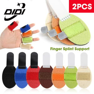 DIDI 2PCS Trigger Finger Splint Fixing Brace Adjustable Straighten Sprain Dislocation Release Pain Relief Corrector Support Healthy Care