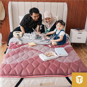 WARRIOR - Matras Protector 160x200 | Matras Tebal Protektor | Pelindung Kasur Quilting Tebal