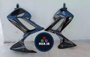 sayap samping satria fu lama fu old fu thailand fu barong warna hitam metalik standar original