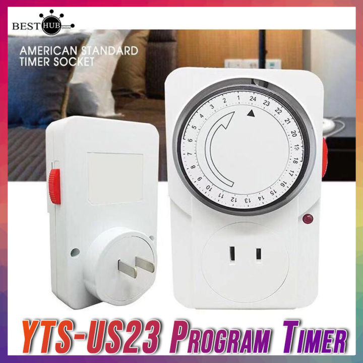Digital Timer AL06 Electronic Digital Mains EU Plug In Timer Switch