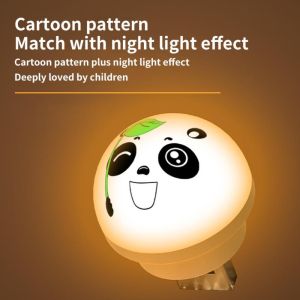 Smart Voice Lamps mini usb lampu tidur sensor suara led smart voice sensors PANDA PINTAR BEBEK PINTAR
