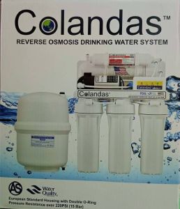 เครื่องกรองน้ำดื่ม 5 ขั้นตอน Colandas ระบบ RO 50 GPD ของแท้100% คุณภาพดี 40040005