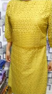 DRESS KATUN BOLONG 855