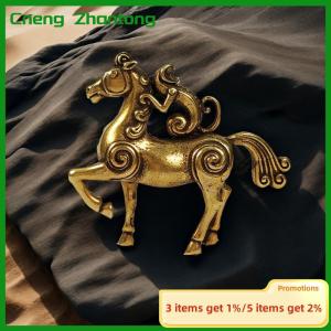 Cneng 2026 Year Of Horse Brass Feng Shui Horse Figurines Miniatures Bless Your Career With Success Home Office Desktop Decoration Gift