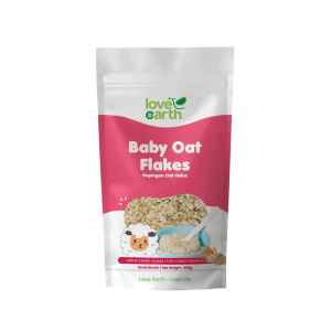 LOVE EARTH BABY INSTANT OAT FLAKES - ORGANIC / BABY CEREAL