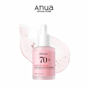 Anua Peach 70 Niacin Serum 30ml Glow Booster Serum For Uneven And Dull Skin Tone Even Skin Tone Brighten Complexion Refine Skin Texture And Minimize The Look Of Pores