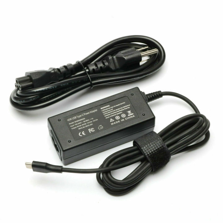 45W USB-C Type C AC Adapter Charger Power Supply for Dell XPS 12