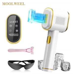 Home Use Ipl Machine Portable Ice Cooling Ipl Hair Lasar Removal Device Professional Handheld Ipl Laser Hair Removal
