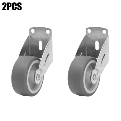 4 cái chống chảy xệ cửa dưới hỗ trợ bánh xe đa chức năng ròng rọc cổng Caster cửa thép không gỉ hỗ trợ phẳng Dưới bánh xe chân bàn con lăn