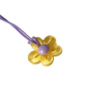 Bohemian Clavicle Chain Flower Pendant Necklace Handmade Chain Chokers Necklaces Girls Women Fashion