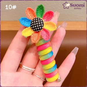 Suomi Kids Girls Headbands Hair Accessories Cartoon Hair Rope Rubber Band