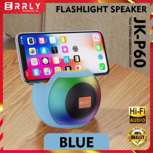 Speaker Bluetooth ERRLY P60 Wireless Stereo Surround Sound LED Rgb Musix Box Bass Mantap