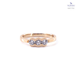 Xuping Cincin Anak Motif 3 Mata Bulat