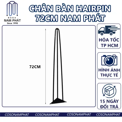 Chân Bàn 30cm 35cm 40cm 50cm 60cm 72cm Sắt Hairpin Chan Ban Bằng Săt Hair pin Nam Phát 30 35 40 50 60 72 cm