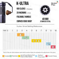 🇹🇭  New ล่าสุด รุ่นใหม่ เครื่องบดกาแฟ 1Zpresso K-Ultra Coffee Grinder ที่บดกาแฟ มือหมุน K-Plus Ultra กาแฟ coffee. 