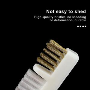 🔥🔥🔥sjqgqx 1 cái móng tay Cắt Móng Tay khoan móng tay làm sạch bàn chải dây đồng loại bỏ bụi sạch mềm cứng khoan mài đầu dụng cụ làm sạch