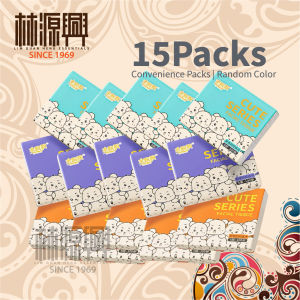 Cute Bear Facial Tissue | Convenience Pack Travel Pack | 30 Packs Carton | 5-ply cushion soft Tissue | Tissue Bundle