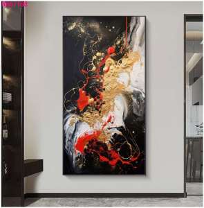 Himalaya Painting 35cmx50cm Art Style Abstract Frameless Sintraboard waterproof decorative wall