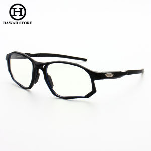 Hawaii Kính mắt thể thao cho nam xanh dương ánh sáng Chặn kính khung nhôm đền thờ UV400 nam văn phòng Kính mắt dáng vuông khung quang học