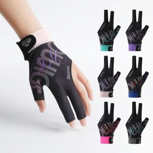 WAYCAI Elastic Billiards Glove Breathable Non Slip Snooker Billiard Glove High Quality Left Hand Three Fingers Glove Fitness Accessories