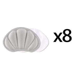 24Pcs Elastic Soft Sponge Heel Pad Relieve Pain Insole Wear Resistant Heel Sticker Strong Adhesive Shoe Insert Foot Protective Cushion