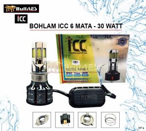 Lampu Led H4 H6 AC DC 45 Watt ICC Original Pnp