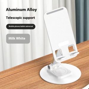 SEA JJT Đế điện thoại kim loại xoay 360 độ cho livestream ổn định và gấp gọn