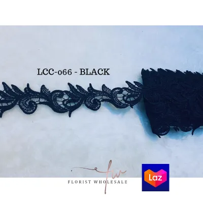 1 METER RENDA BUNGA UNTUK BAJU / FABRIC LACE/ BORDER LACE / RENDA BAJU LACE FOR BAJU KURUNG [ KOD LCC-062 - LCC-066 ]