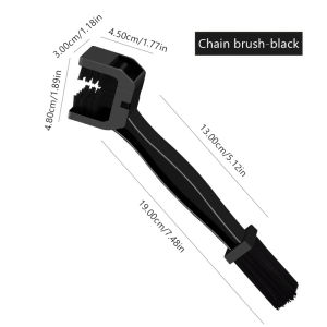 SEAMETAL Motorcycle Bicycle Chain Cleaner Chain Cleaning Brush Motorbike Cycling Wheel Brush Cleaning Tool Accessories